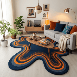 Hushgren Irregular Hand Tufted Carpet