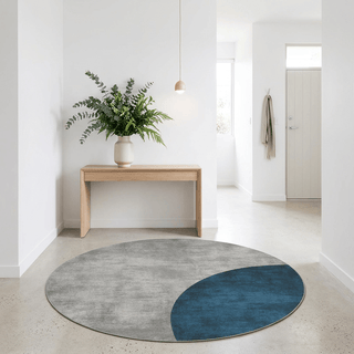 Kinetic Round Hand Tufted Carpet