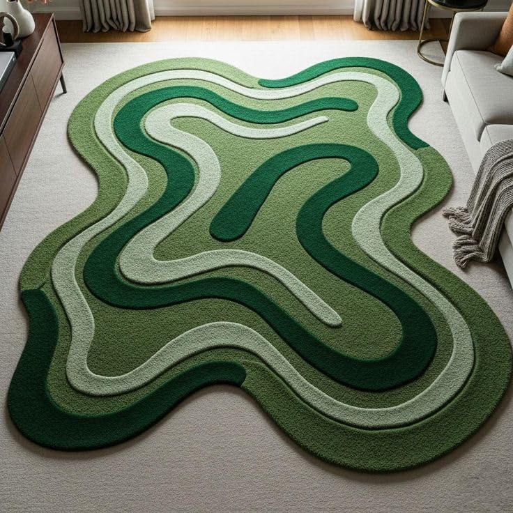 Sivaro Irregular Hand Tufted Carpet