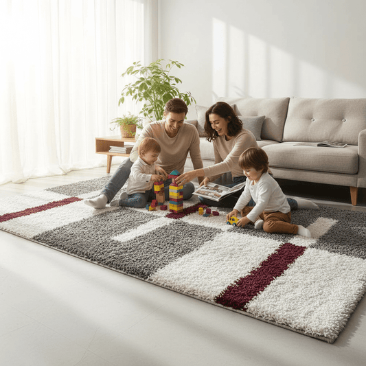 Plush Shaggy Carpet & Rug