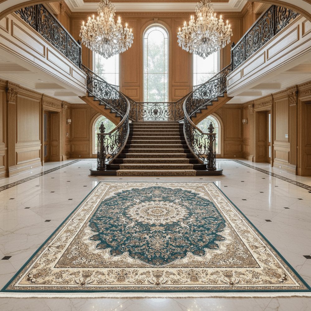 Raminah Iranian Carpet & Rug 8x11