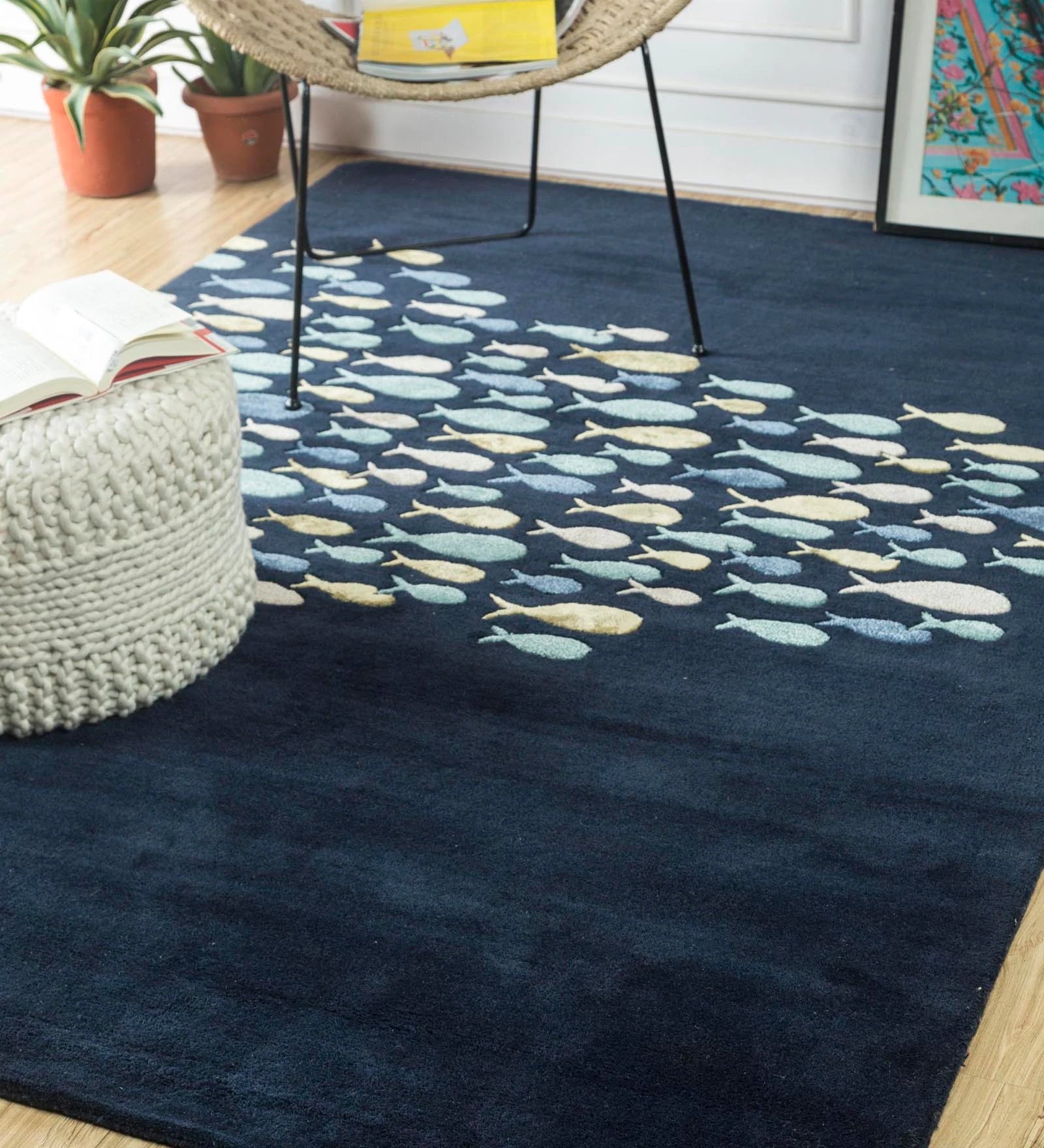 Medival Hand Tufted Carpet & Rug