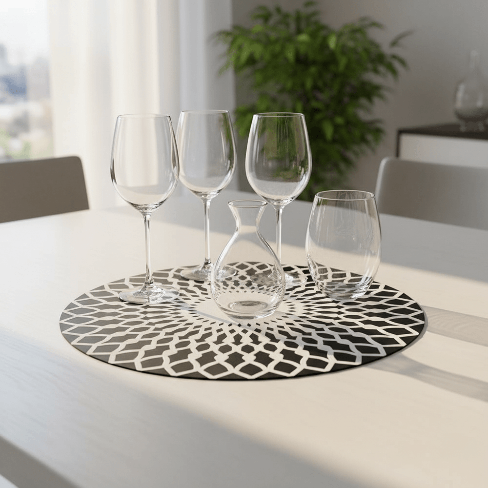 Velvizo Round Hand Tufted Carpet & Rug