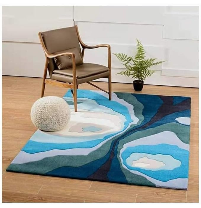 Snowflora Floral Hand Tufted Carpet & Rug