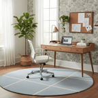 Velvenio Round Hand Tufted Carpet & Rug