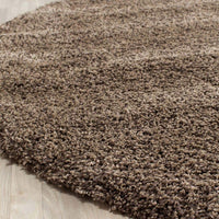 Echoes Round Shaggy Carpet & Rug