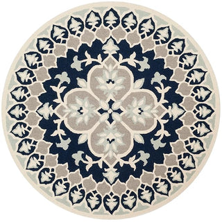 Orbitexis Round Hand Tufted Carpet & Rug