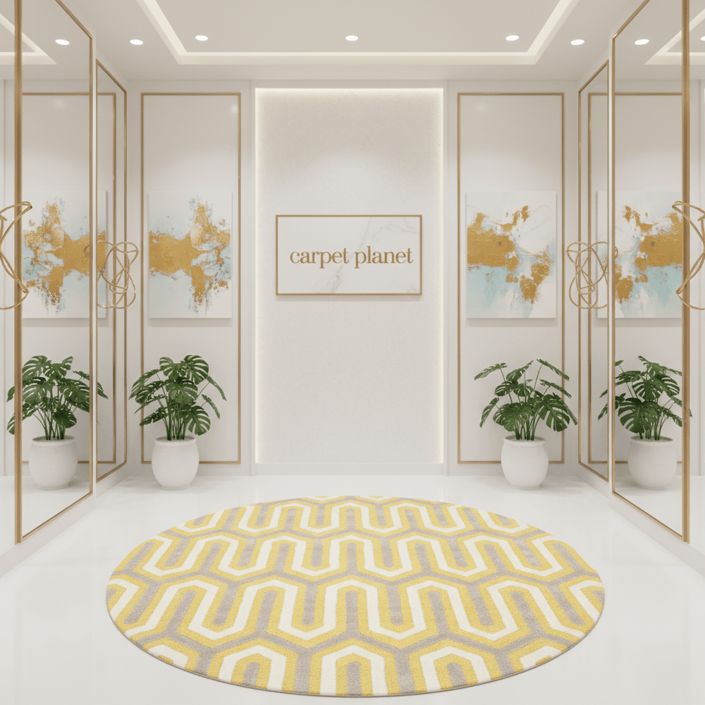 Plushencio Round Hand Tufted Carpet & Rug