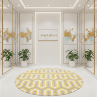 Plushencio Round Hand Tufted Carpet & Rug