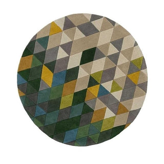 Orbitique Round Hand Tufted Carpet & Rug
