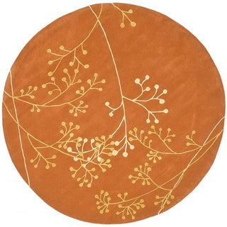 Orbitron Round Hand Tufted Carpet & Rug