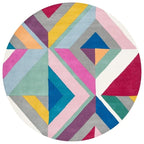 Velvenza Round Hand Tufted Carpet & Rug
