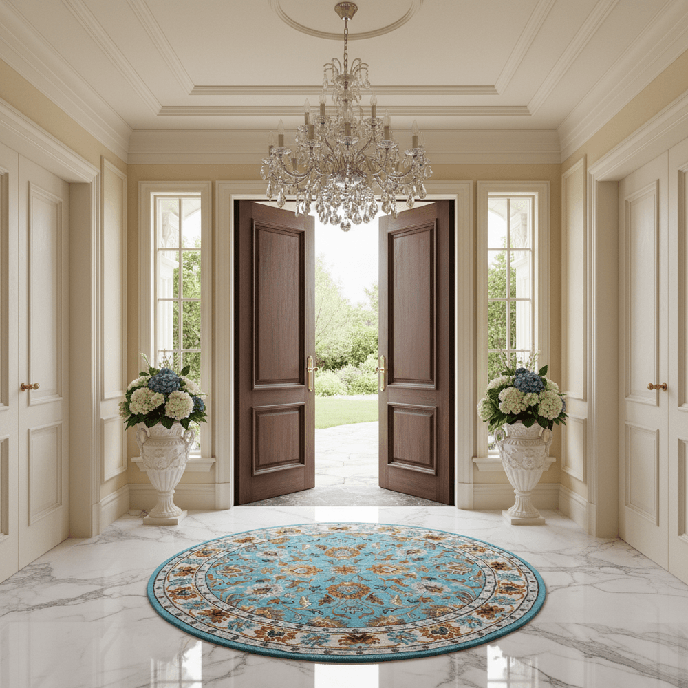 Softano Round Hand Tufted Carpet & Rug