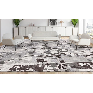 Grey Shades Wool Premium Hand Tufted Carpet