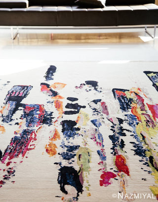 BSA Abstract Area Rug Premium Hand Tufted Carpet