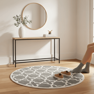 Velvetea Round Hand Tufted Carpet & Rug