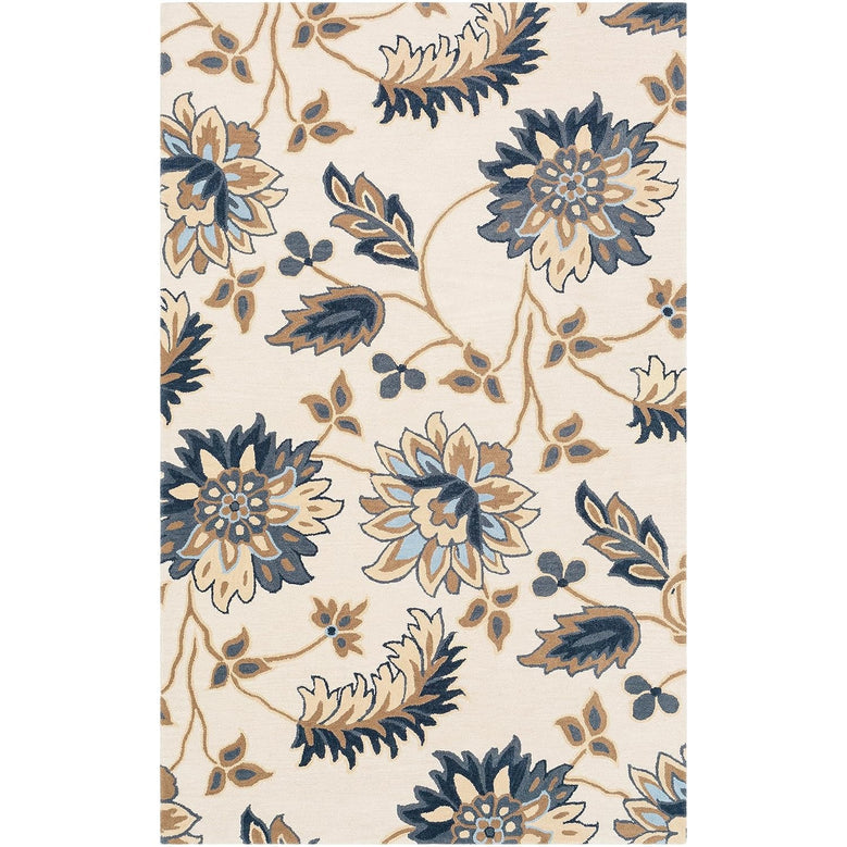 Spa Floral Hand Tufted Carpet & Rug