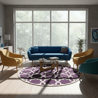 Softora Round Hand Tufted Carpet & Rug