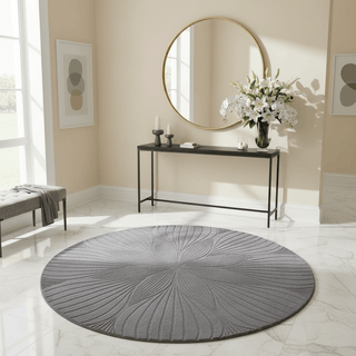 Velvoria Round Hand Tufted Carpet & Rug