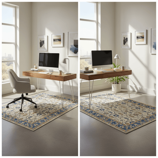 Imperial Royal Blue Premium Hand Tufted Carpet