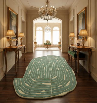 Zerania Irregular Hand Tufted Carpet