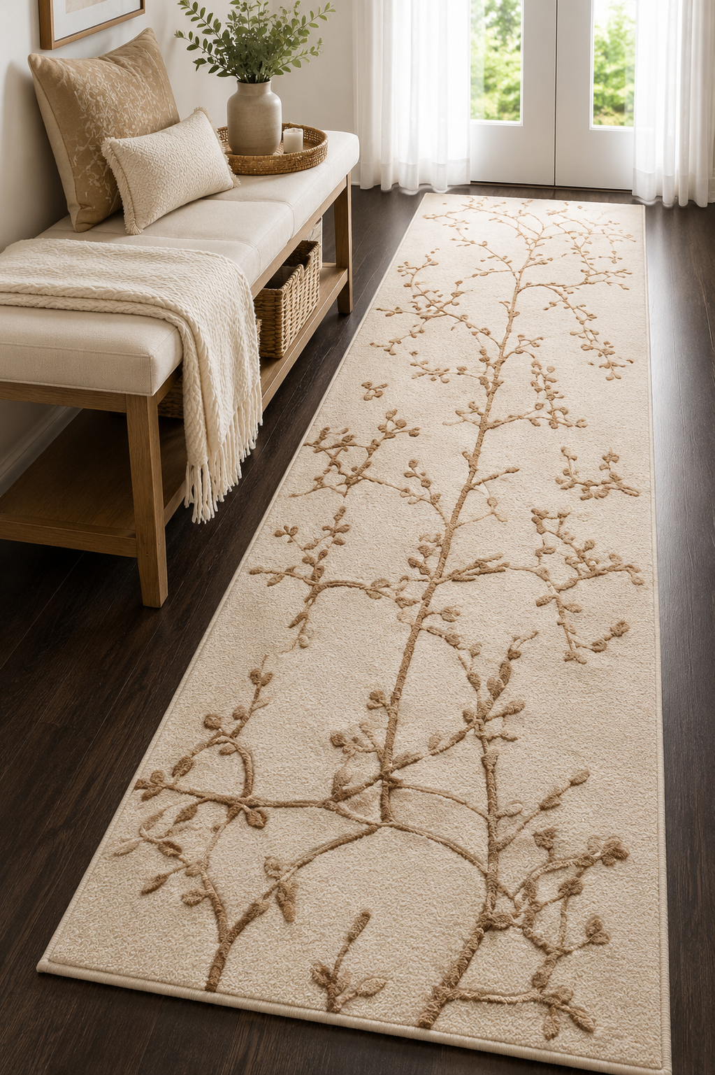 Udon Hand Tufted Runner Carpet & Rug