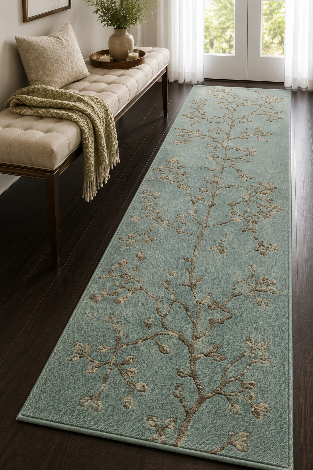 Shoyu Hand Tufted Runner Carpet & Rug