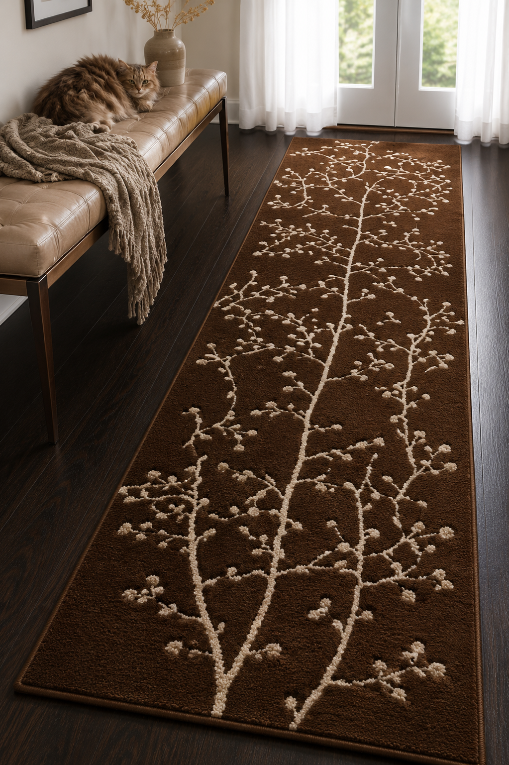 Hibachi Hand Tufted Runner Carpet & Rug