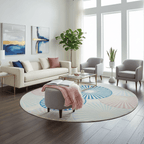 Velvique Round Hand Tufted Carpet & Rug