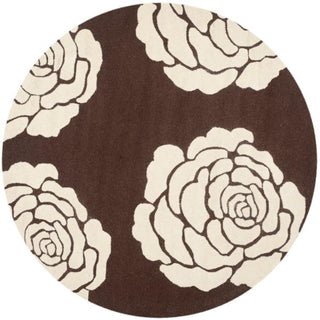 Fluffique Round Hand Tufted Carpet & Rug