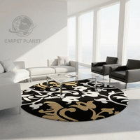 Velvenza Round Hand Tufted Carpet & Rug