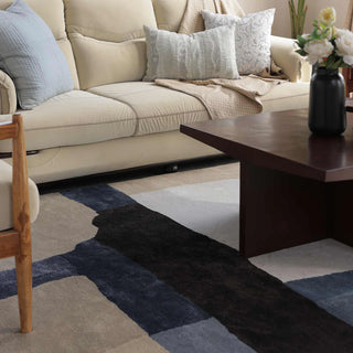 Block Check Premium Hand Tufted Carpet