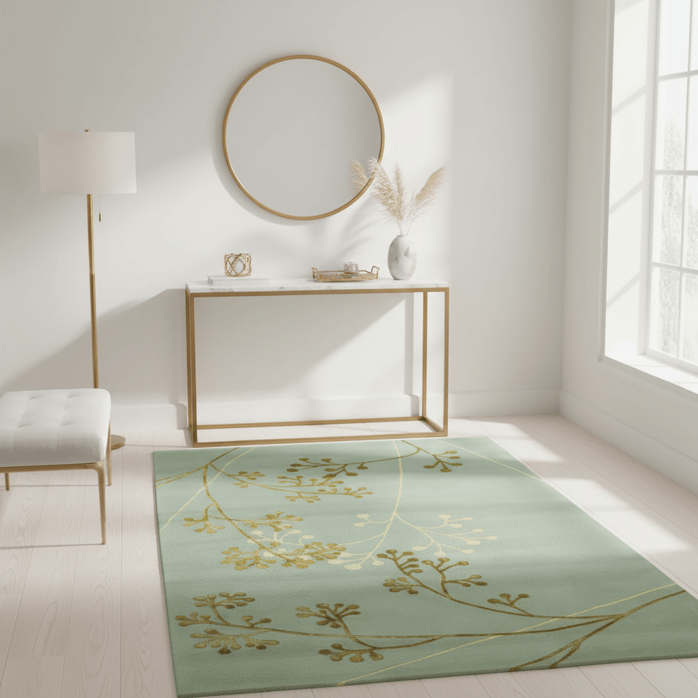 Roselle Floral Hand Tufted Carpet & Rug