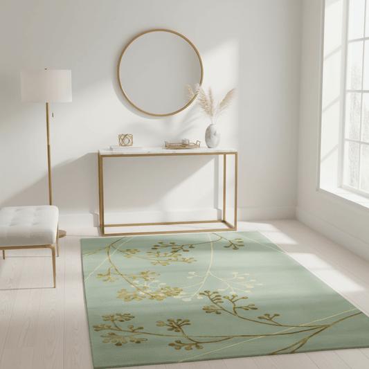 Roselle Floral Hand Tufted Carpet & Rug