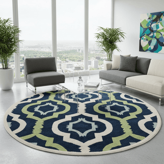 Furriva Round Hand Tufted Carpet & Rug