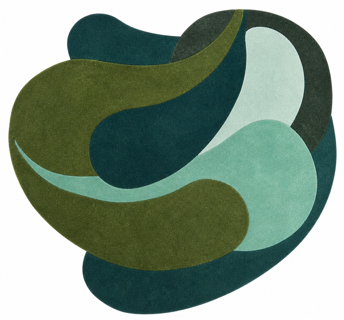 Grid Irregular Hand Tufted Carpet & Rug