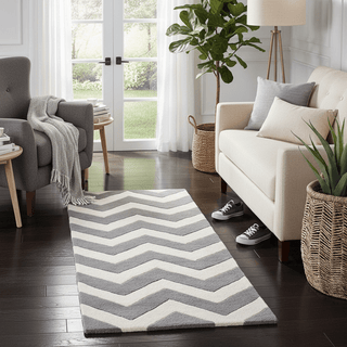 Jumom Hand Tufted Runner Carpet & Rug
