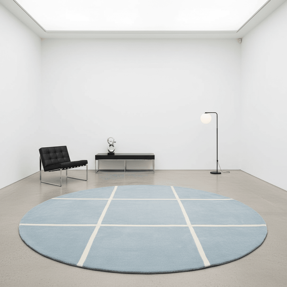 Velvenio Round Hand Tufted Carpet & Rug