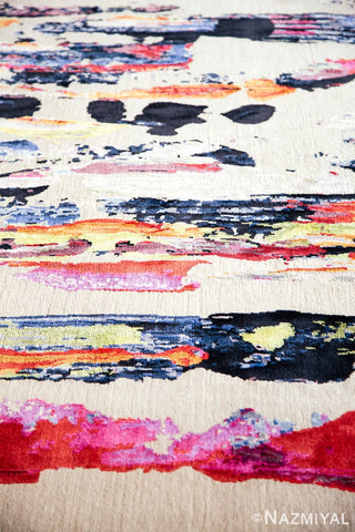 BSA Abstract Area Rug Premium Hand Tufted Carpet