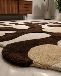 Fern Irregular Hand Tufted Carpet