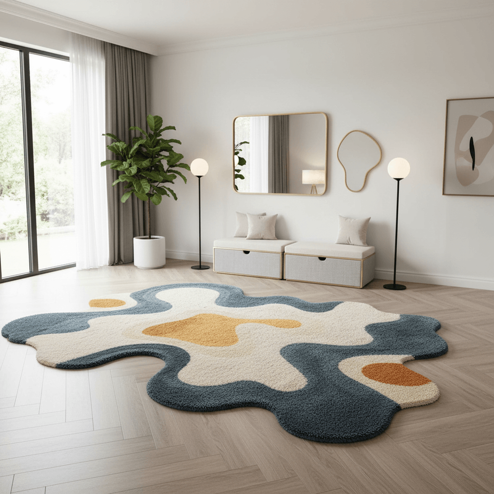 Bramble Irregular Hand Tufted Carpet