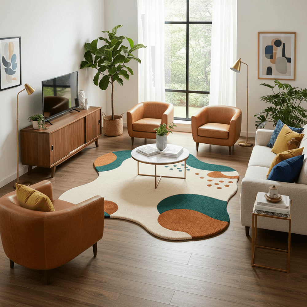 Amara Irregular Hand Tufted Carpet