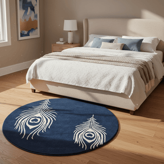 Softanova Round Hand Tufted Carpet & Rug