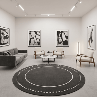 Tuftique Round Hand Tufted Carpet & Rug