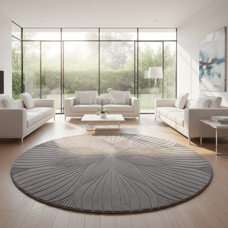 Velvoria Round Hand Tufted Carpet & Rug