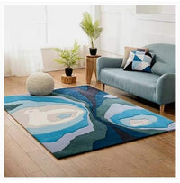 Snowflora Floral Hand Tufted Carpet & Rug