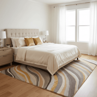 Wavy Hand Tufted Carpet & Rug