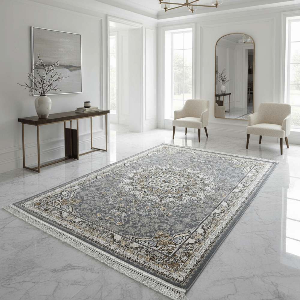 Zarrin Iranian Carpet & Rug 4x6