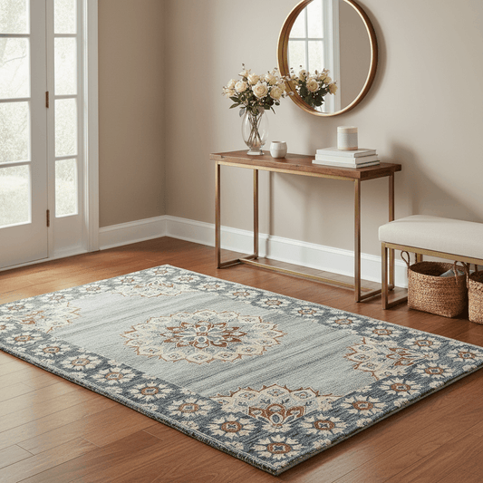 Azure Premium Hand Tufted Carpet