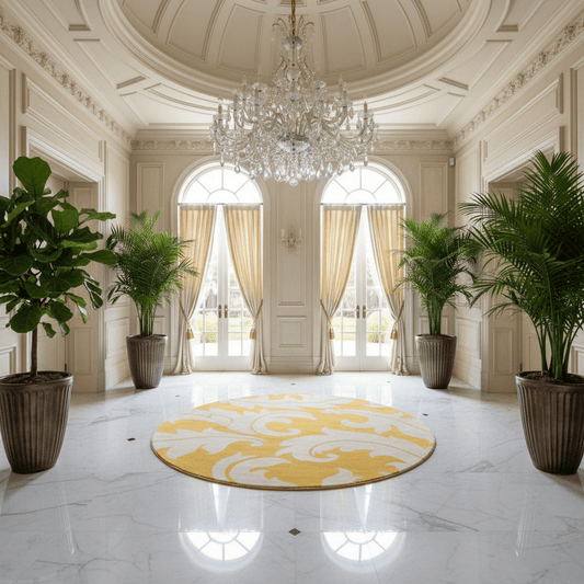 Snugtopia Round Hand Tufted Carpet & Rug